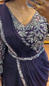 Ready to wear one minute saree