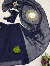 Multi Style ready to wear one minute saree
