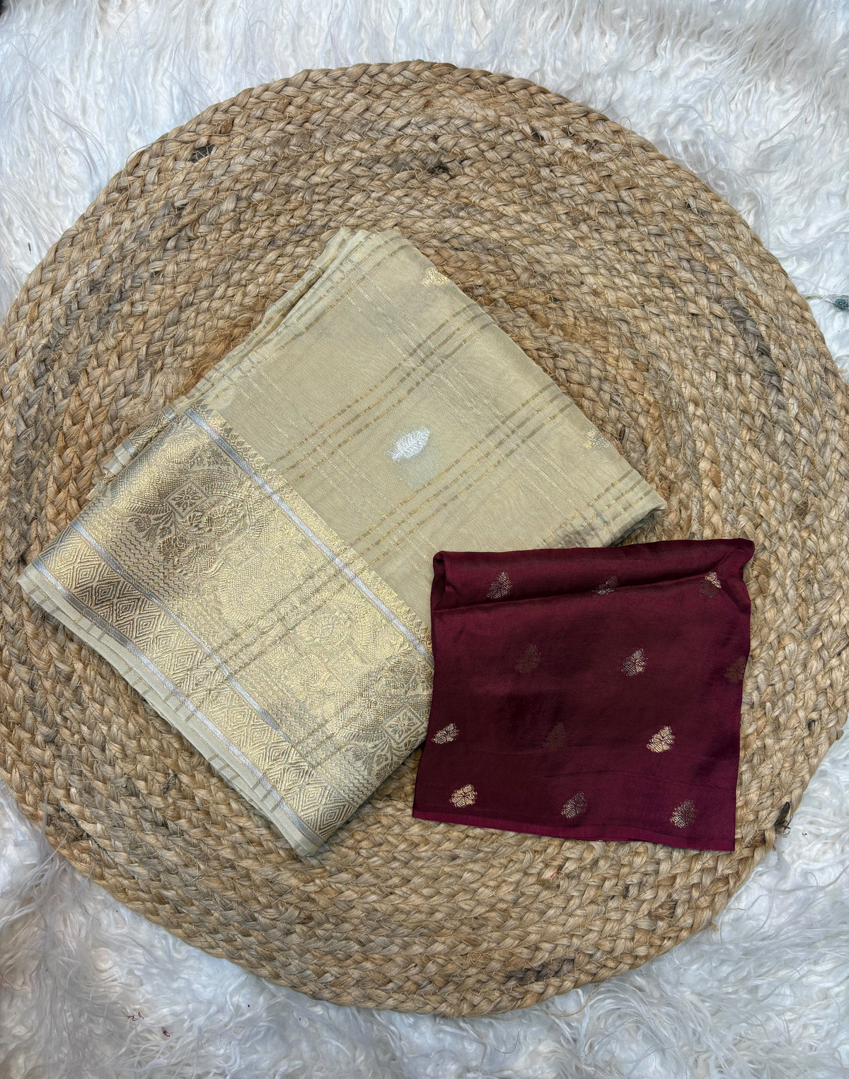 Semi Mysore suvarana silk saree