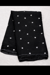 Soft chiffon buttis pattern