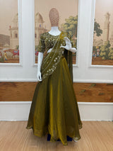 Ready to wear one minute lehanga set