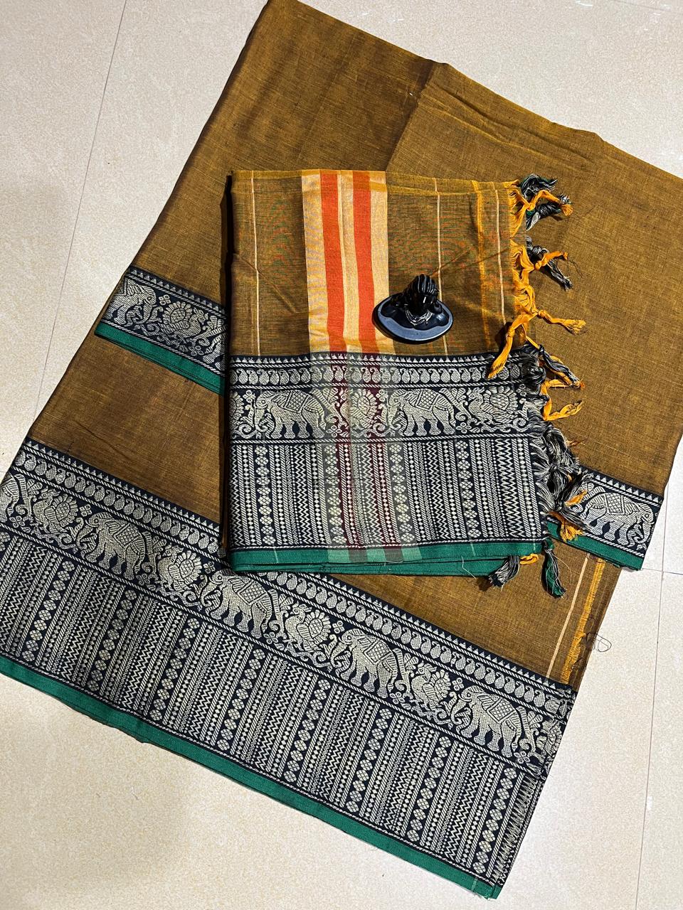 Narayanpeta big boarder dress material