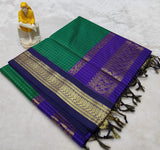 Kalyani pattu cotton checks saree