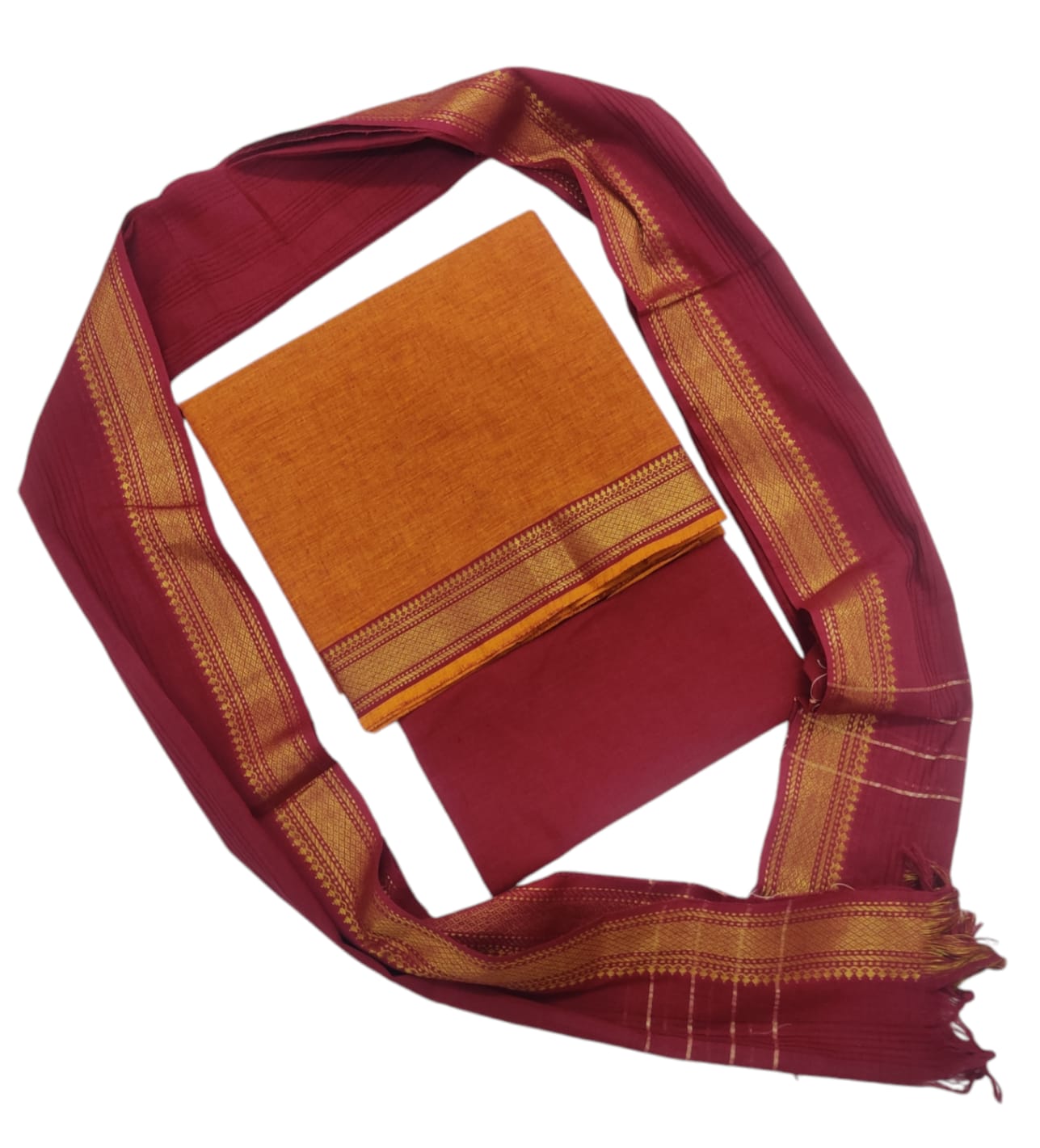 Mangalagiri pure cotton Handloom dress materials
