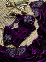 Exclusive space silk party wear saree
