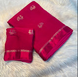 Viscose jute saree