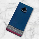 Narayanpeta mercerised cotton saree Rudraksha Sindoor boarder