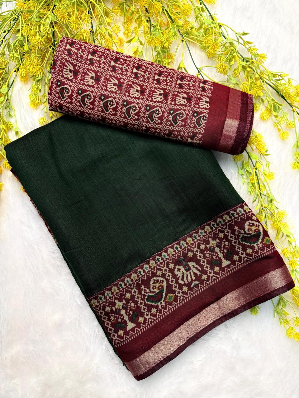 Mul Chinnon patola saree