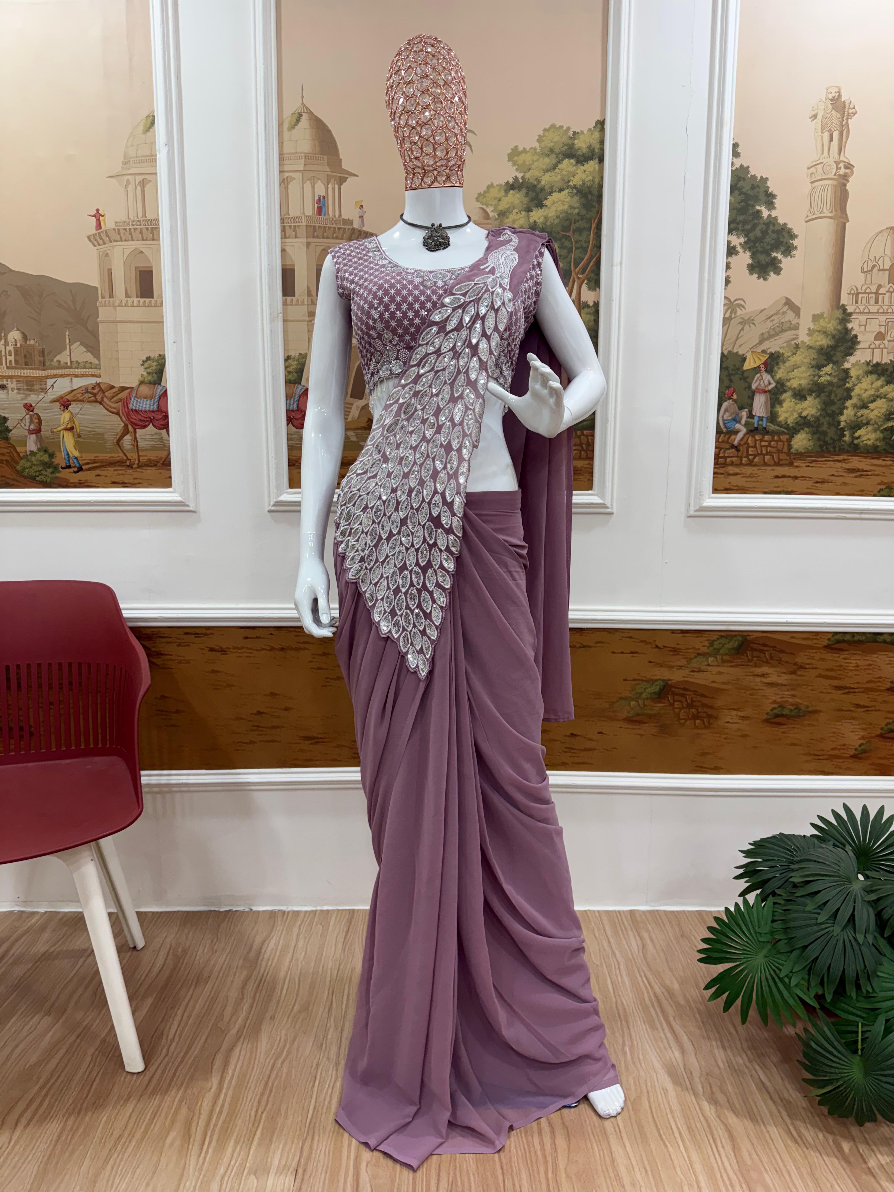Designer Ready to wear saree