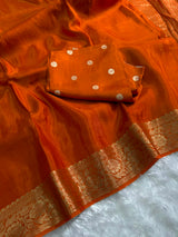 Viscose premium mysore crepe silk saree