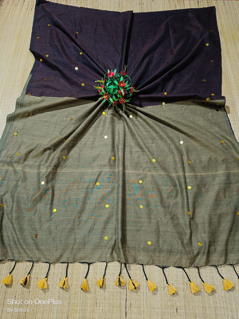 Khadi cotton saree