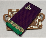 Narayanpeta samantha inspired checks saree