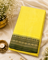 Narayanpeta Pure Cotton rudraksha boarder saree