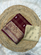 Semi Mysore suvarana silk saree