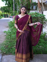 Chettinad style half sarees
