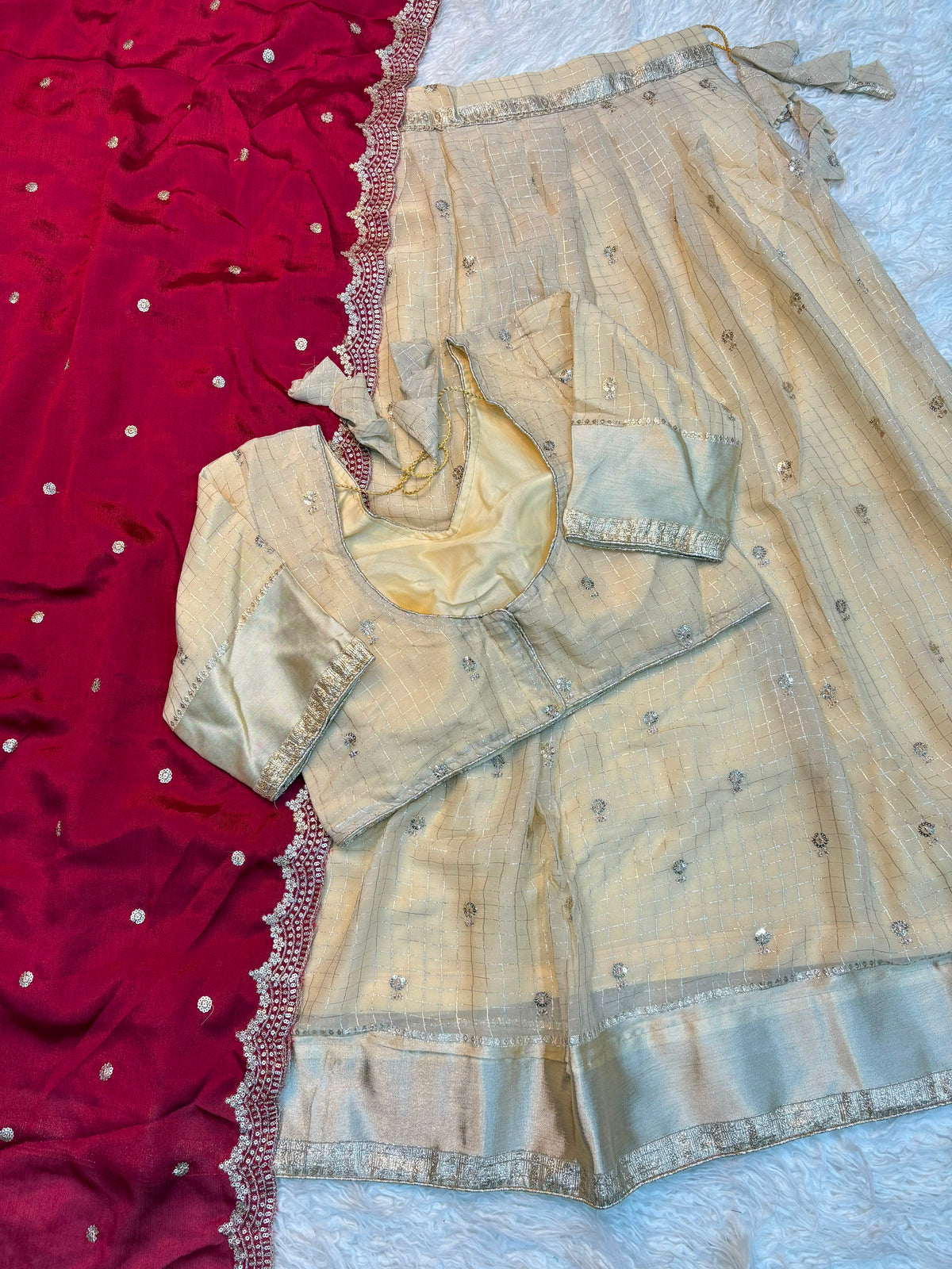 Surabhi fully stitched lehanga choli/ halfsaree