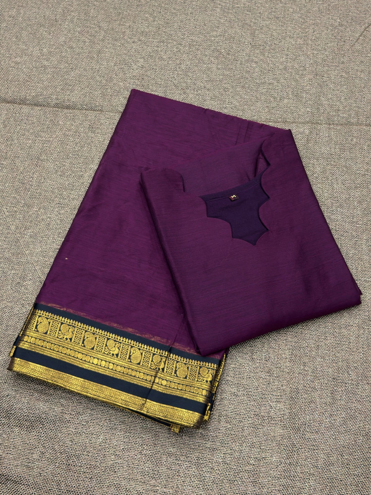 Chettinad silk kurti 2pc set