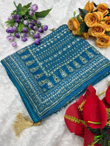 Budget range kareena kapoor inspired ajrak saree