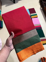 Narayanpeta cotton maharani boarder saree