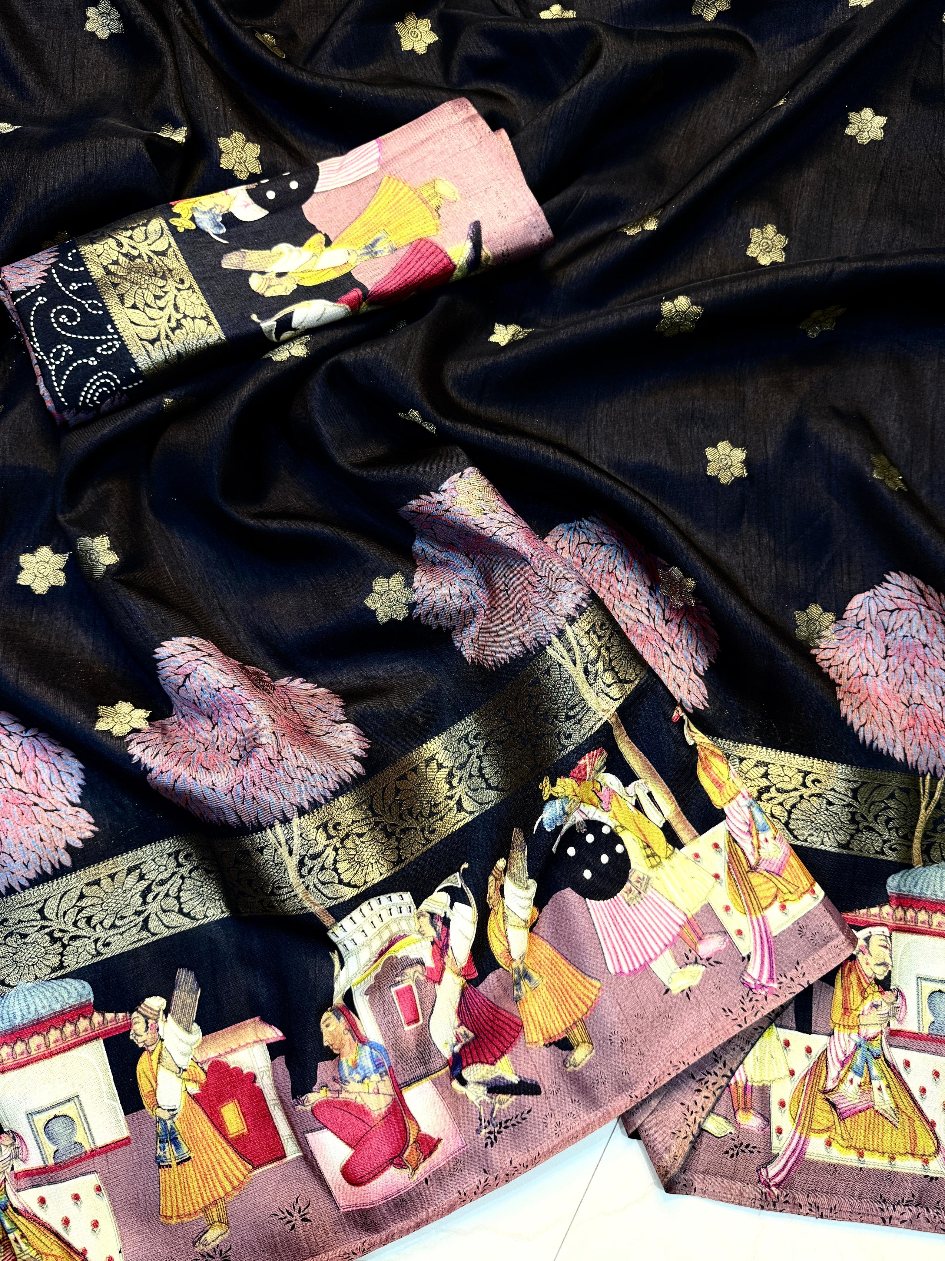 Soft premium dola silk saree