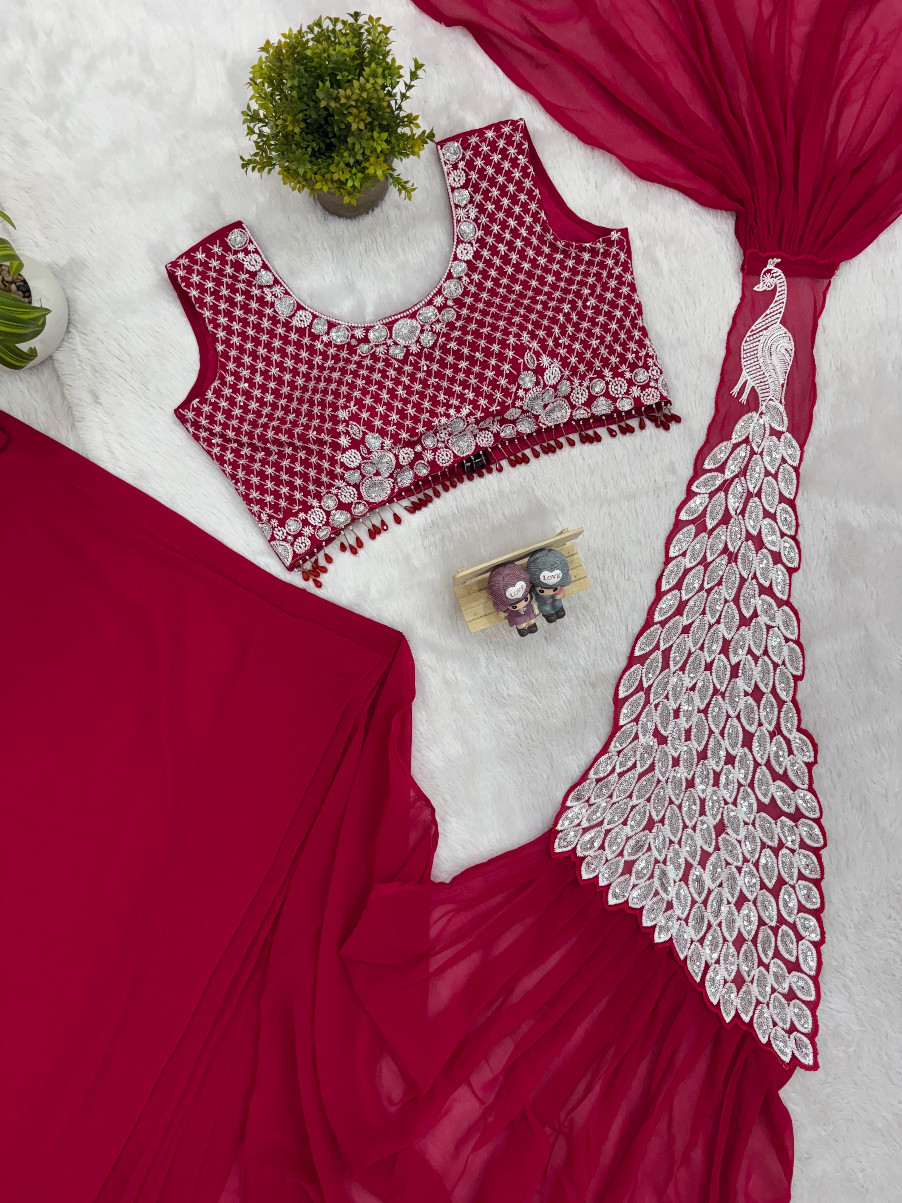 Designer Ready to wear saree