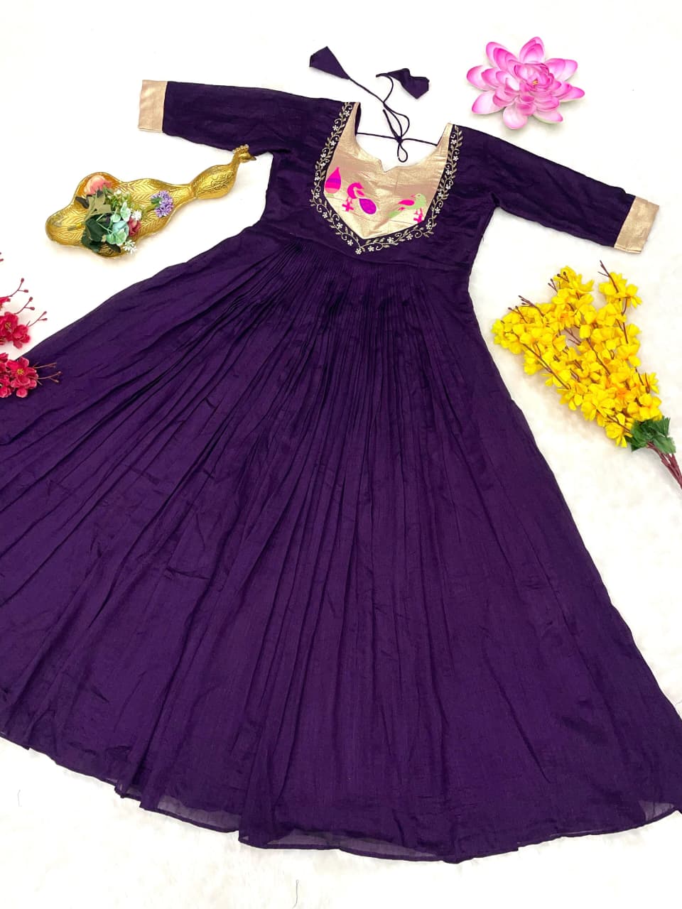 Paithani Gown for women