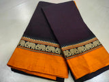 Narayanpeta Elephant Big boarder dress material