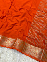 Chiffon soft saree
