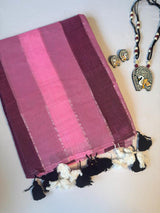 Mul Cotton 120 count Rainbow saree