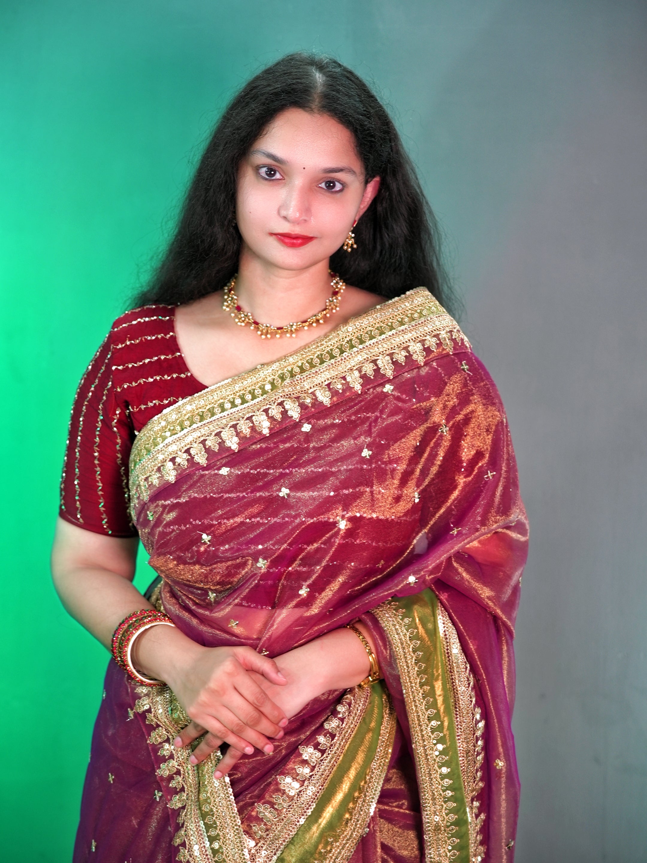 Jhanvi kapoor inspired saree