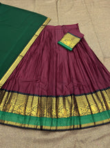 Chettinad style half sarees