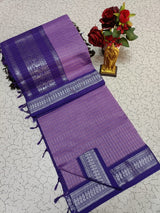 Kalyani pattu cotton checks saree