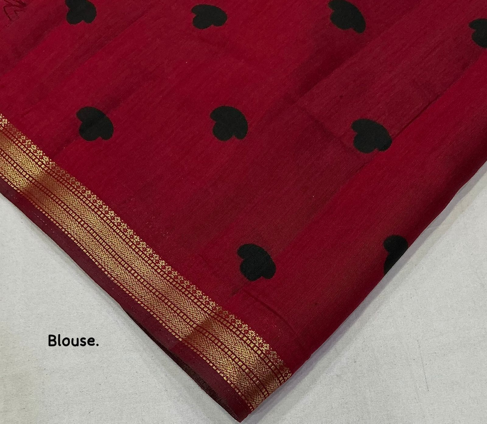 Maheswari Silk Kalamkari Parrot printed Saree