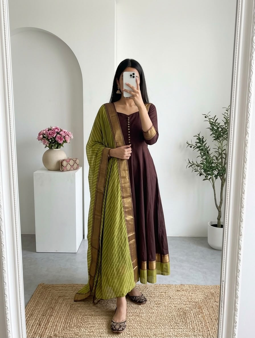 Coffee brown 2pc set