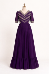 Party wear designer long frock