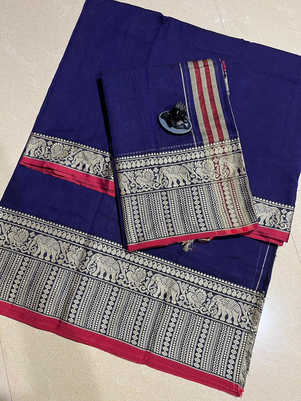 Narayanpeta big boarder dress material