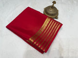 Mysore silk big boarder saree