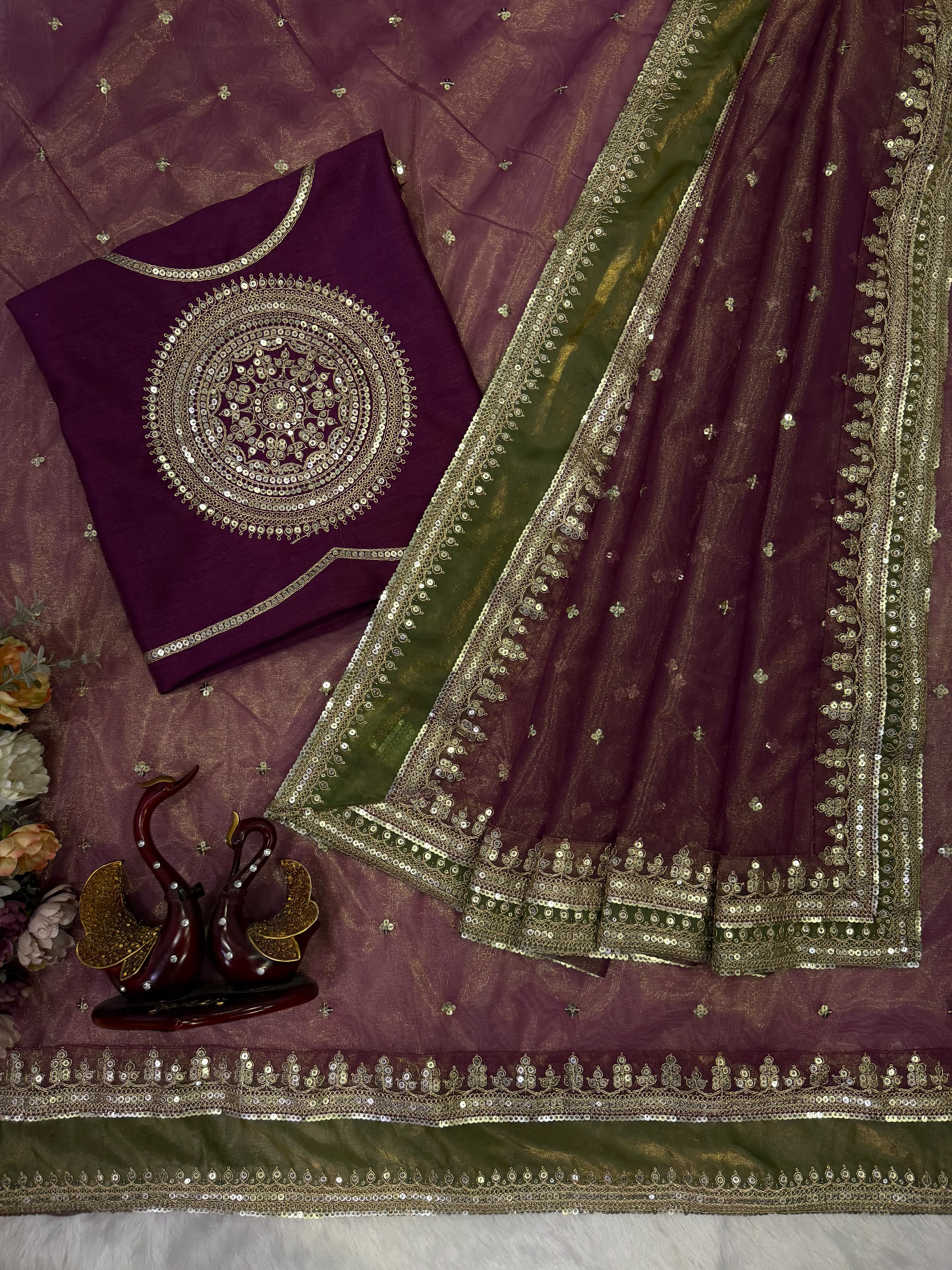 Jhanvi kapoor inspired saree