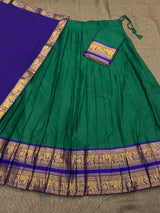 Chettinad style half sarees