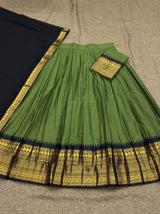 Chettinad style half sarees