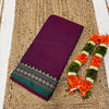 Narayanpeta Pure Cotton rudraksha boarder saree