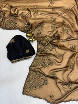 Rangoli silk heavy work saree