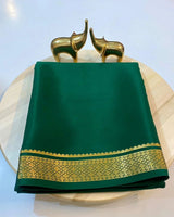 Mysore silk saree gap boarder