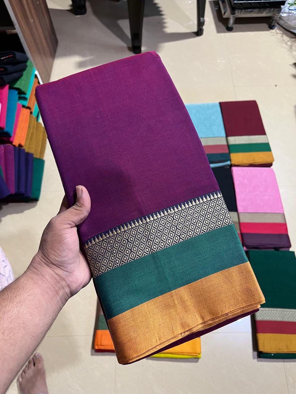 Narayanpeta cotton maharani boarder saree