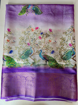 Soft Tussar Print Saree