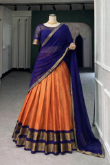 Kanchi Pattu Half Saree