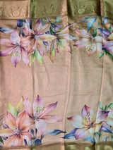 Fancy Kala Silk Print Saree