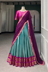 Kanchi Pattu Half Saree