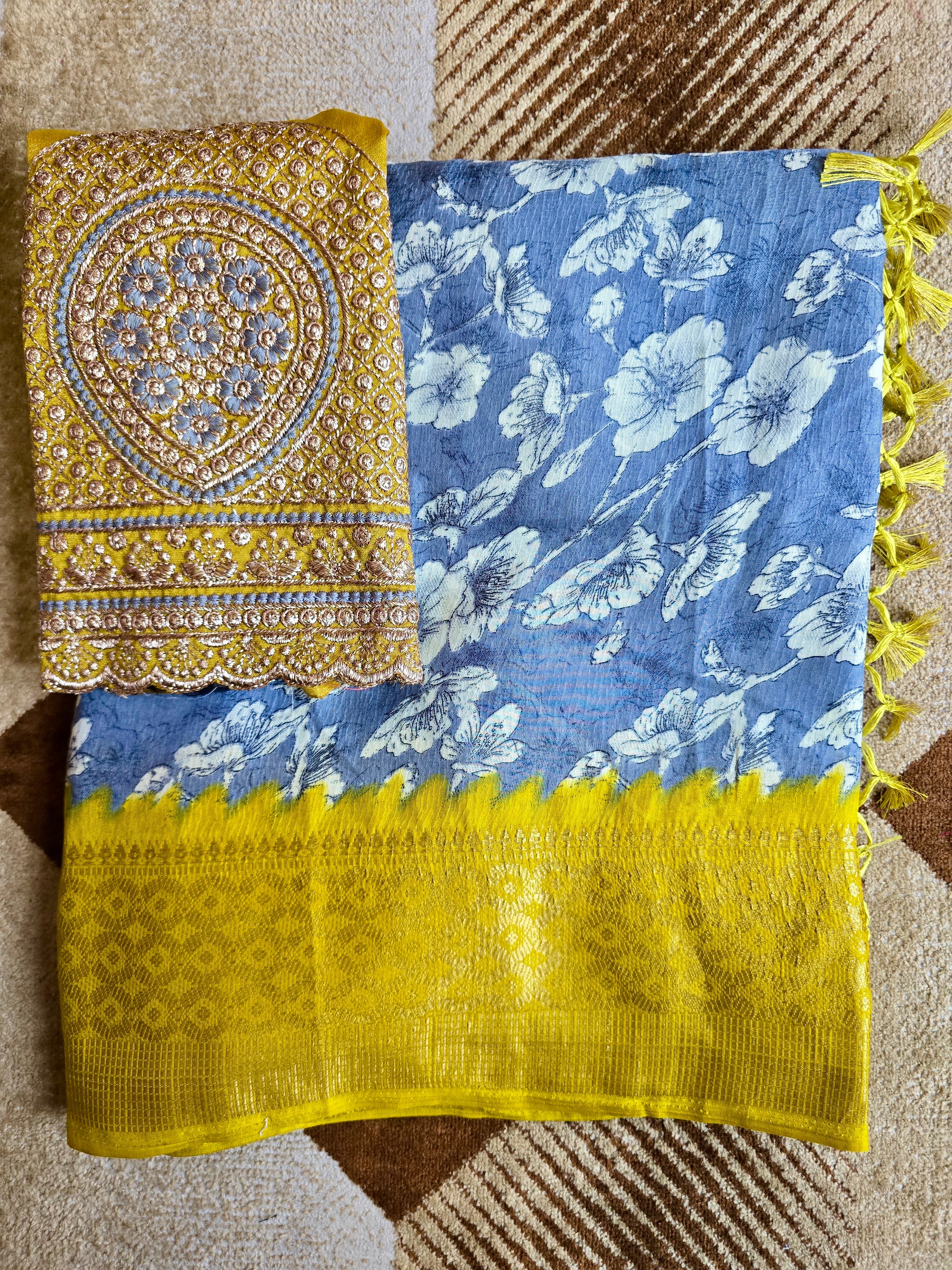 Premium Fancy Silk Saree