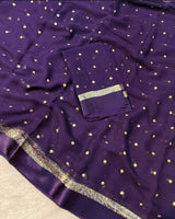 Viscose georgette